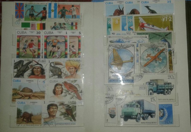 Марки почтовые , коллекционные СССР и зарубежные - изображение 1