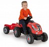 Трактор педальный с прицепом XL, красный 710108 Smoby