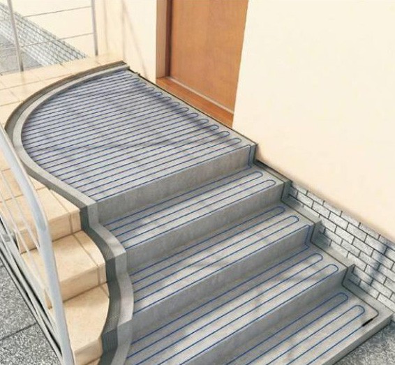 Оборудование для обогрева лестниц. - изображение 1