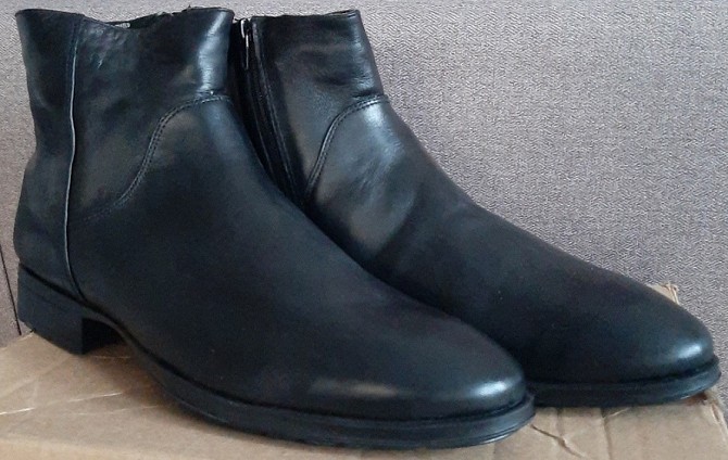 Продам новые зимние мужские кожаные сапоги - изображение 1