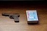 Миниатюрный макет пистолета (ГДР-DDR), для коллекционеров 4000тнг