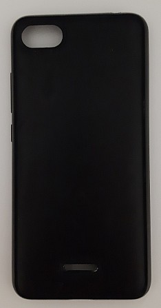 Продам чёрный силиконовый чехол для Xiaomi Redmi 6A - изображение 1