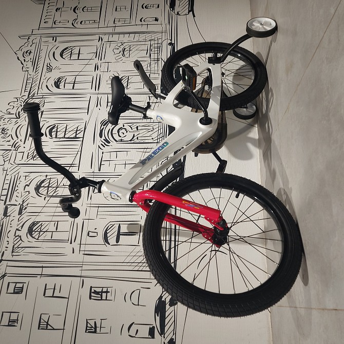 Детский двухколесный велосипед Prego 18". Алюминиевый. Облегченный - изображение 1