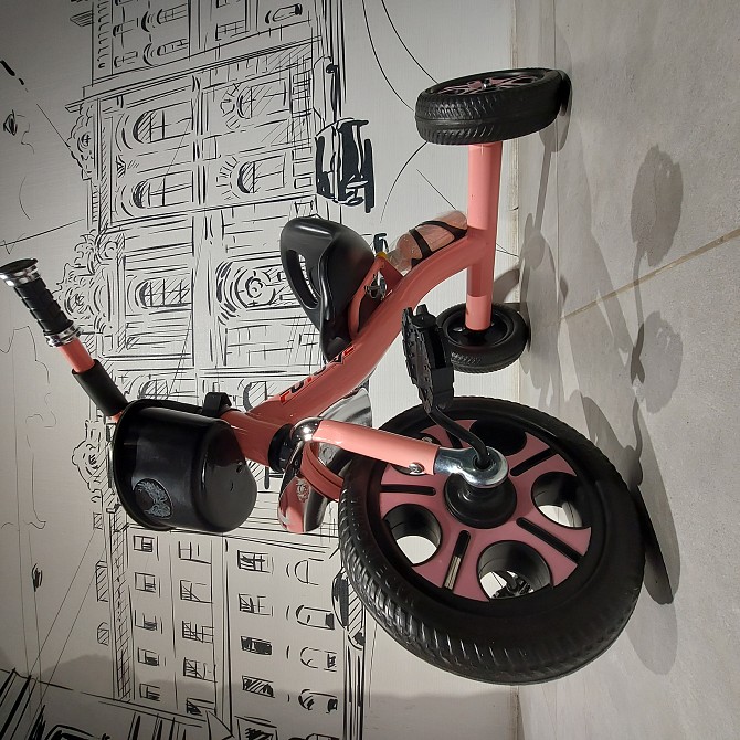 Велосипед Детский Трехколесный Future. Корзинка + крепление с бутылкой - изображение 1