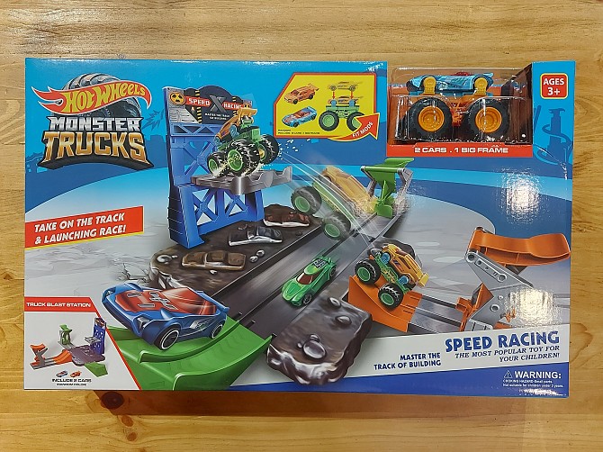 Трек Hot wheels Monster Trucks. Truck Blast Station. Хот вилс. Трэк. - изображение 1