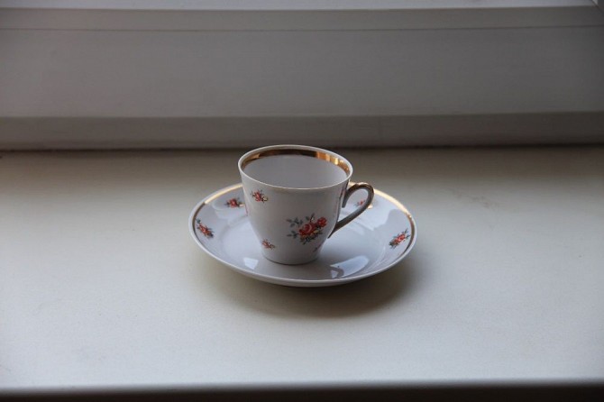 Чашечка кофейная( (RPR-Рижский фарфоровый завод) - изображение 1