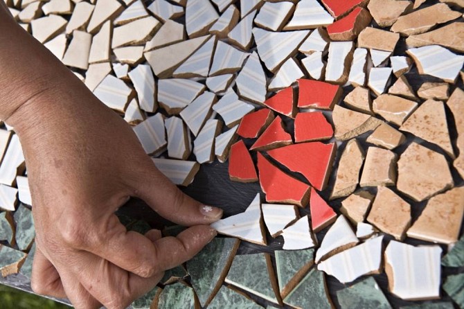 Обрезки кафеля для создания мозаики (3-4 кв/м) - изображение 1