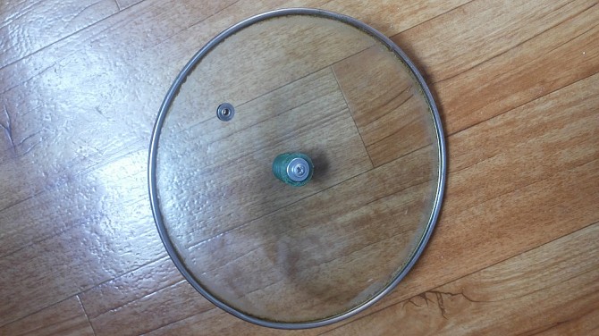 Крышка стеклянная, диаметр 18,8 см. - изображение 1
