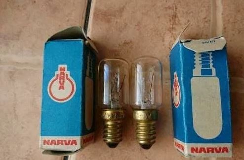 Лампа Narva 225V 20W - 1шт (Германия ГДР-DDR) - изображение 1