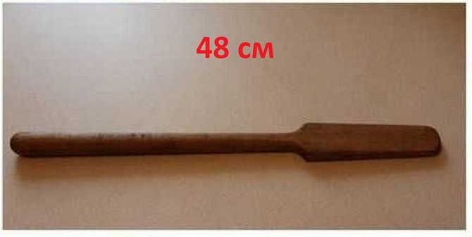 Лопатка деревянная для перемешивания белья при кипячении (СССР) - изображение 1