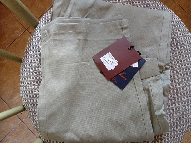 Джинсы штаны мужские стрейч разм 50 (W34) новые - изображение 1