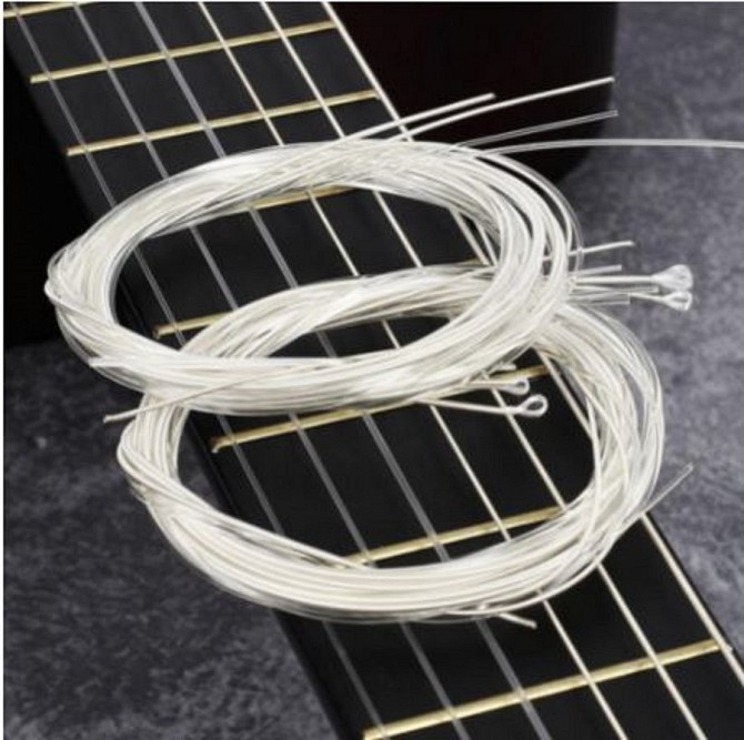 Струны нейлоновые, нейлон для классической шестиструнной гитары - изображение 1