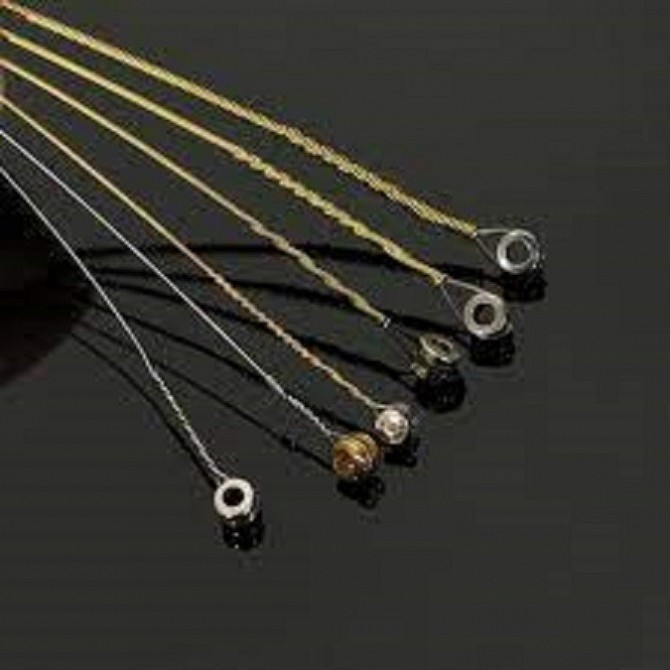 Струны для гитары (металлические) поштучно (по отдельности) 1-6 - изображение 1