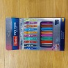 Набор цветных шариковых ручек "Montex". 10 цветов. Ручки Разноцветные.