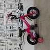 Розовый Детский двухколесный велосипед "Prego" с литыми дисками 12".