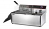Фритюрница AIRHOT EEF6+6.570x450x310мм, 220В, 2, 5+ 2, 5кВт, 2 ванны -